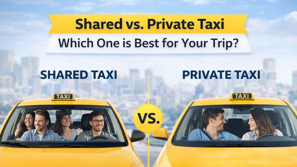 shared taxi vs private taxi